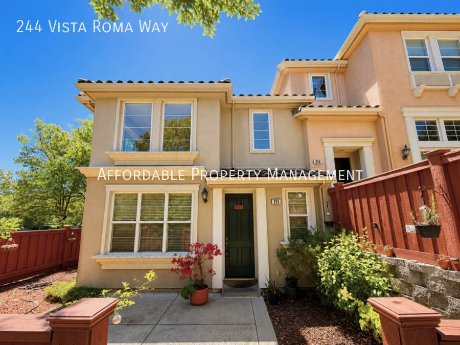 Townhouse for rent at 244 Vista Roma Way, San Jose, CA 95136