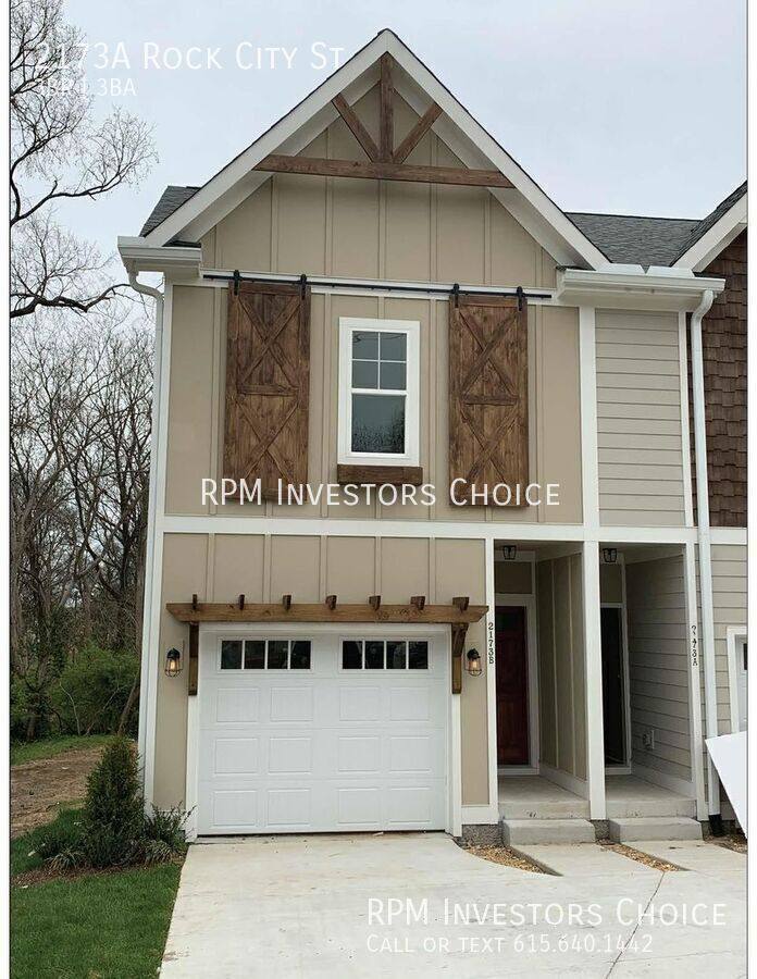 House for rent at 2173A Rock City St, Nashville, TN 37216