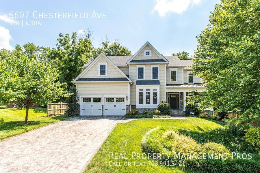 House for rent at 6607 Chesterfield Ave, McLean, VA 22101