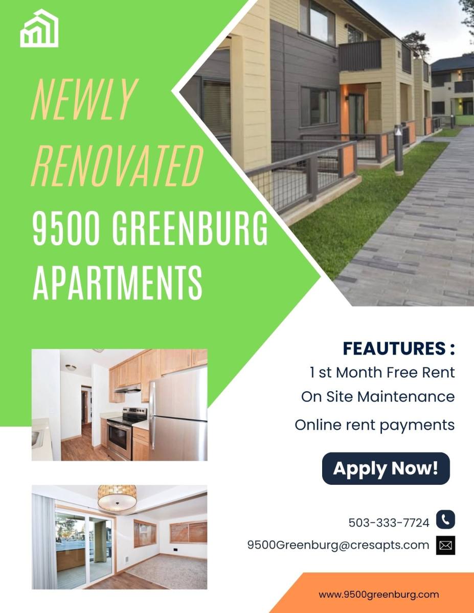 Apartment for rent at 9500 SW Greenburg Rd, Portland, OR 97223