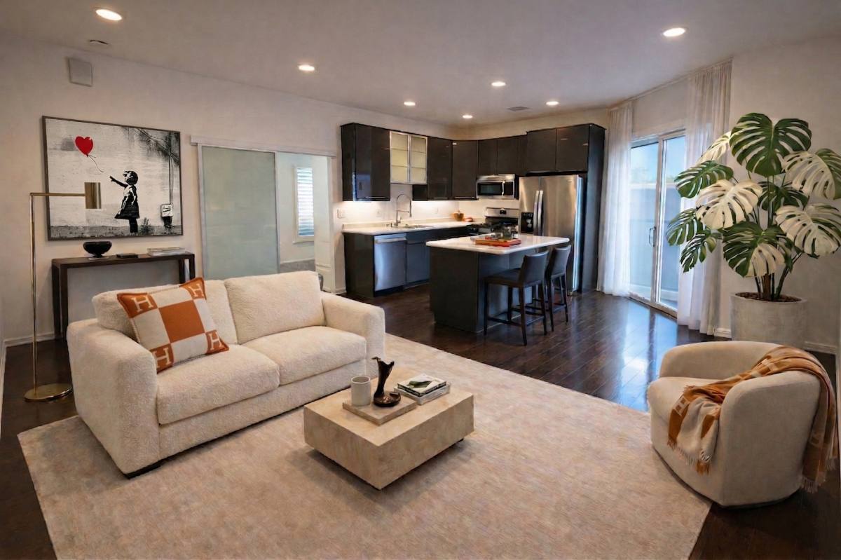 Apartment for rent at 1119 Poinsettia Dr, Los Angeles, CA 90046