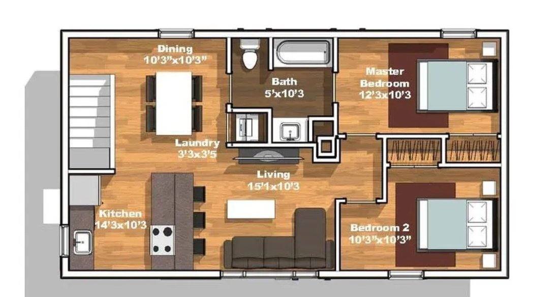 Apartment for rent at 1640 Ellsworth #2, Carnegie, PA 15106