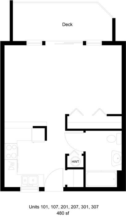 Apartment for rent at 1608 E St, Bellingham, WA 98225