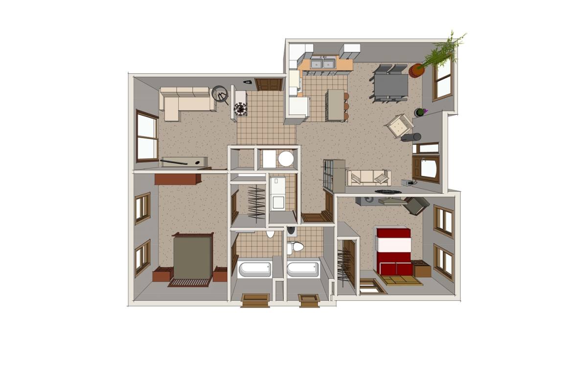 Apartment for rent at 35 W 100 S, Bountiful, UT 84010