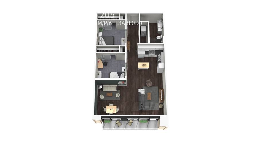 Apartment for rent at 1254 N High St, Columbus, OH 43201