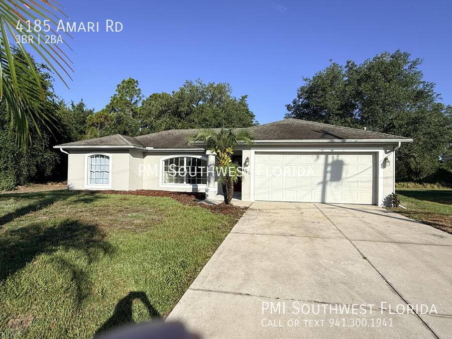 House for rent at 4185 Amari Rd, North Port, FL 34291