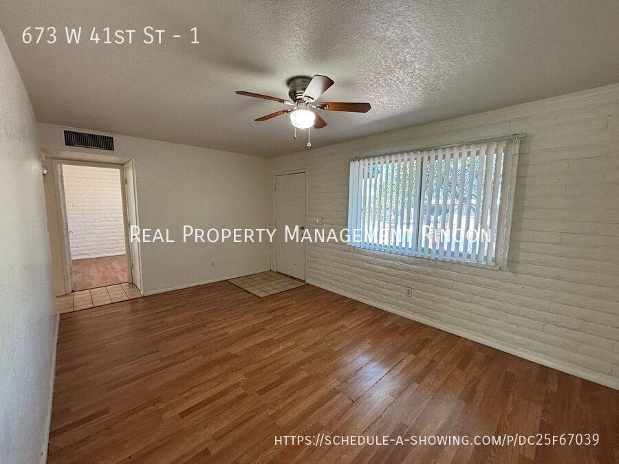 Apartment for rent at 673 W 41st St #1, Tucson, AZ 85713