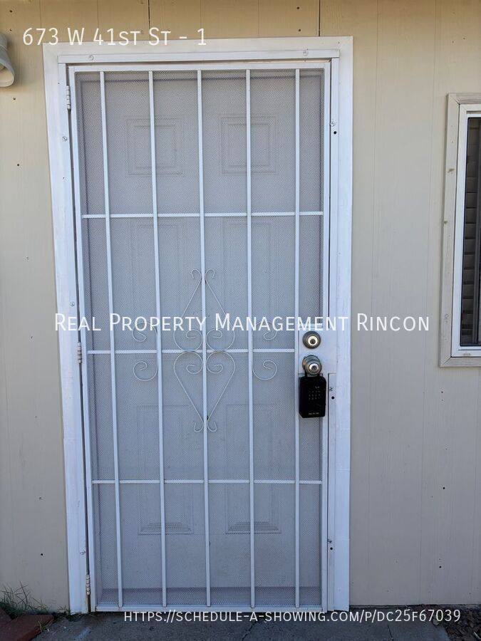 Apartment for rent at 673 W 41st St #1, Tucson, AZ 85713