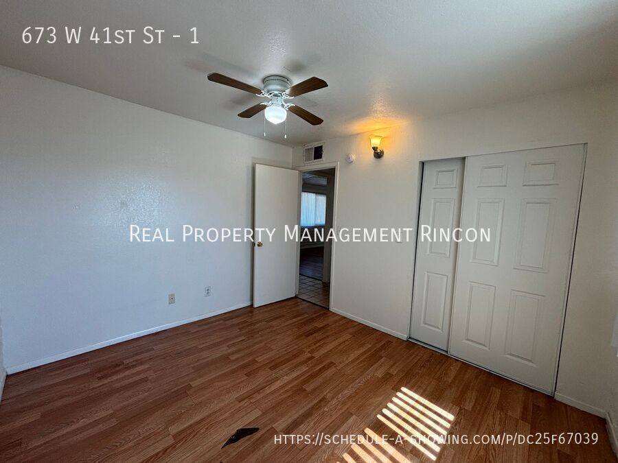 Apartment for rent at 673 W 41st St #1, Tucson, AZ 85713