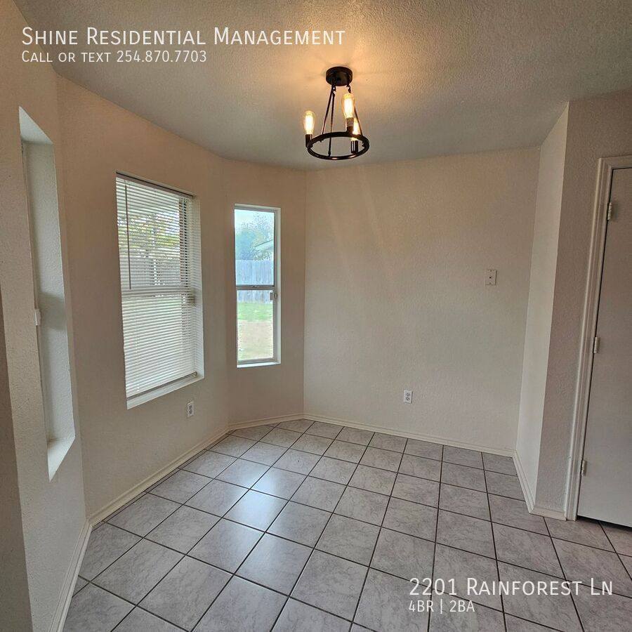 House for rent at 2201 Rainforest Lane, Killeen, TX 76549