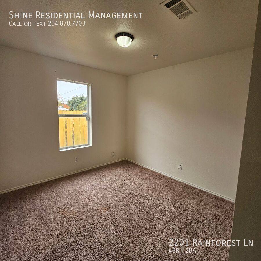 House for rent at 2201 Rainforest Lane, Killeen, TX 76549