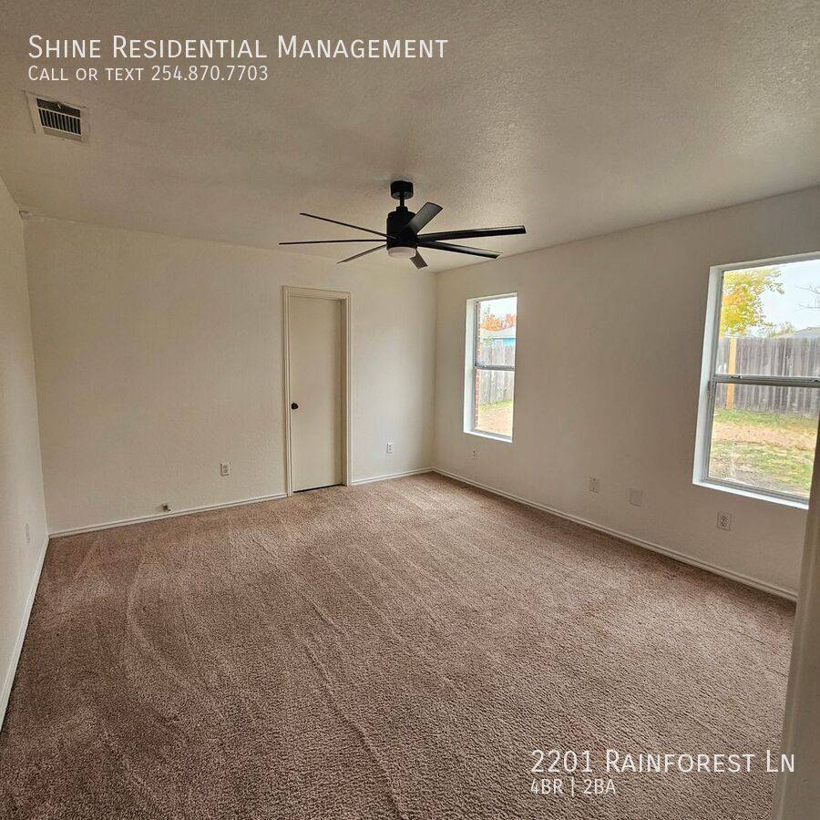 House for rent at 2201 Rainforest Lane, Killeen, TX 76549