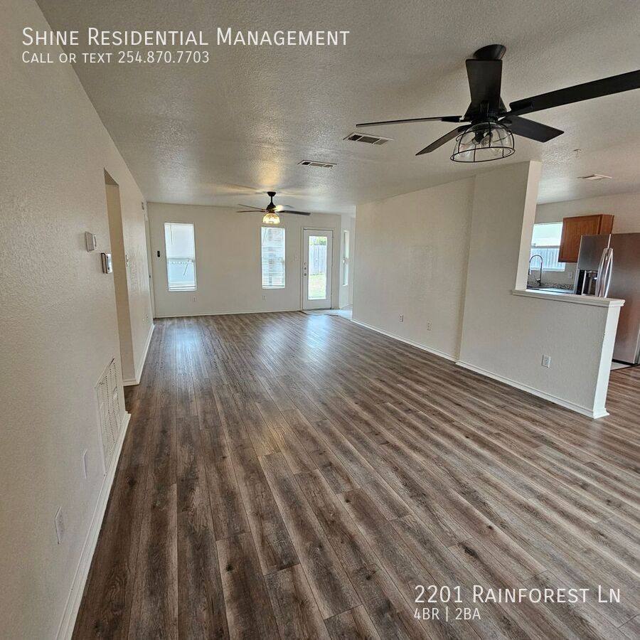 House for rent at 2201 Rainforest Lane, Killeen, TX 76549