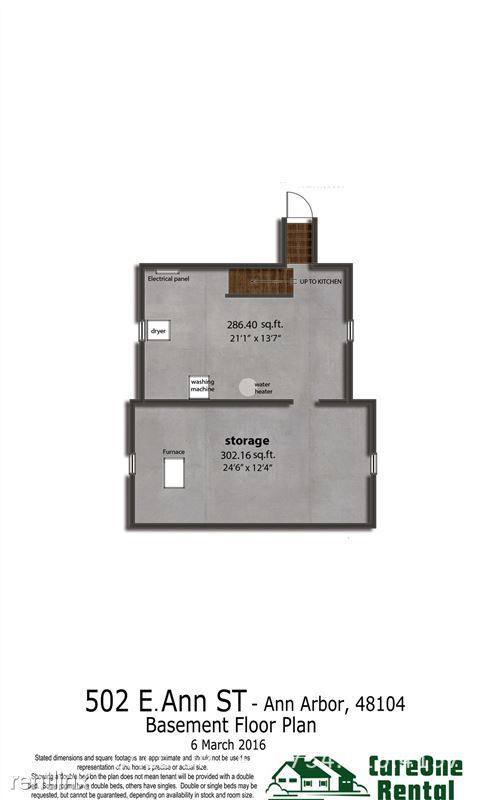 House for rent at 502 E Ann St, Ann Arbor, MI 48104