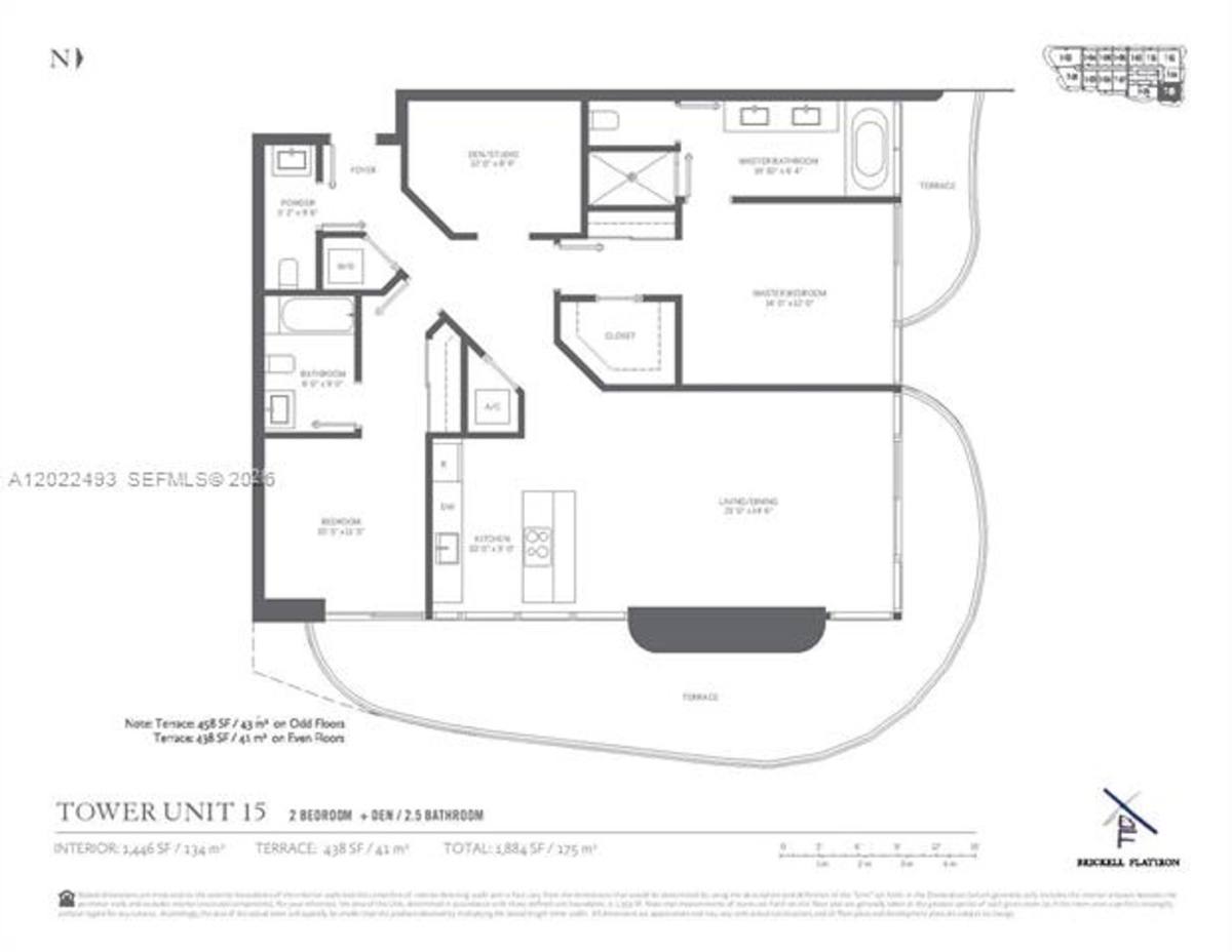 Apartment for rent at 1000 Brickell Plaza, Miami, FL 33131