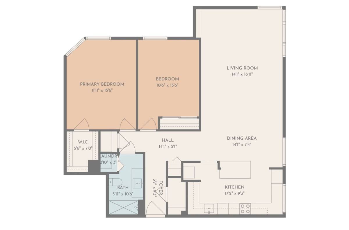 Apartment for rent at 405 Bellevue Ave, Oakland, CA 94610
