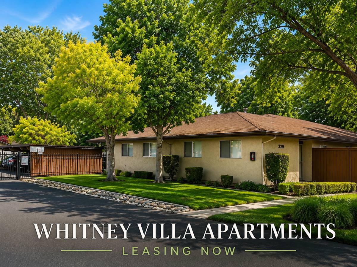 Apartment for rent at Whitney Villa, 3829 Whitney Ave, Sacramento, CA 95821