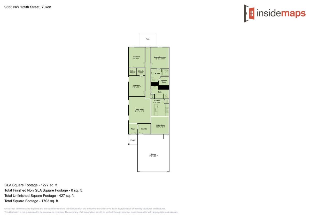 Townhouse for rent at 9336 NW 124th St, Yukon, OK 73099