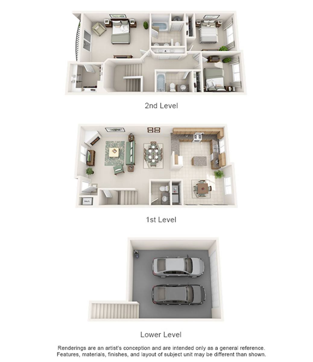 Townhouse for rent at 2601 Chalmette Court, Rocklin, CA 95677