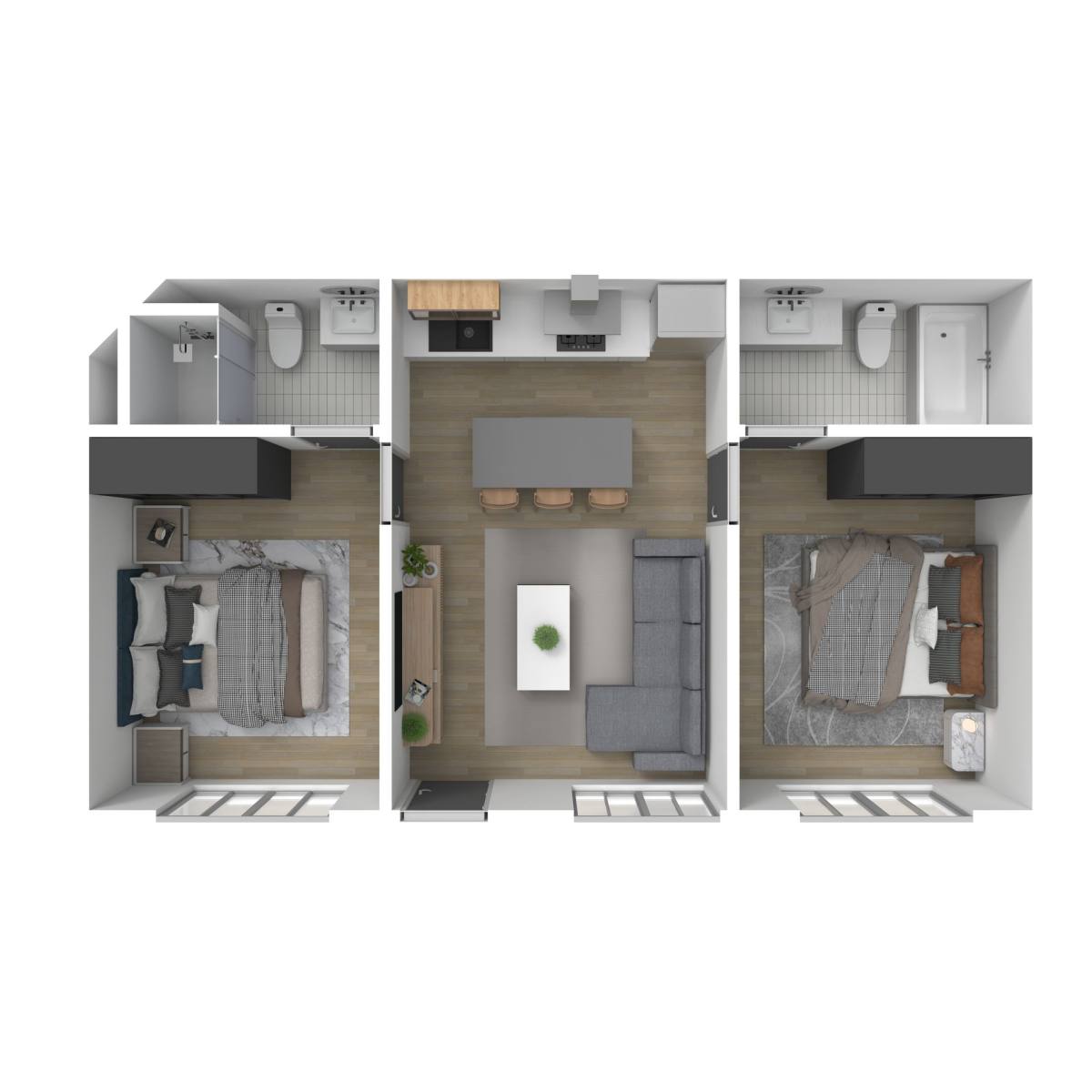 Apartment for rent at 6222 S W Blvd, Los Angeles, CA 90043