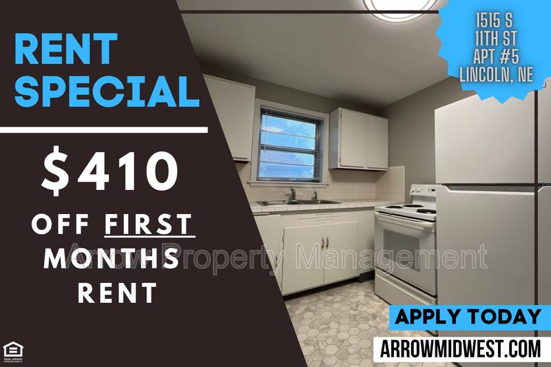 Apartment for rent at 1515 S 11th St #5, Lincoln, NE 68502