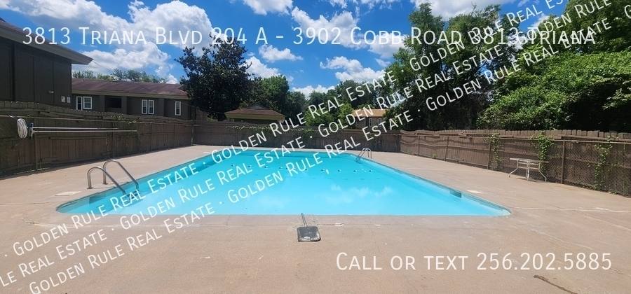 Apartment for rent at 3813 Triana Blvd 204 A 3902 Cobb Rd, Huntsville, AL 35805