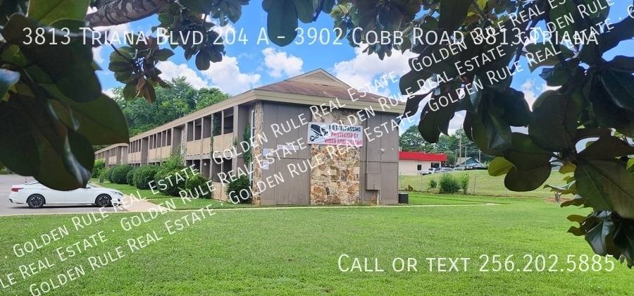 Apartment for rent at 3813 Triana Blvd 204 A 3902 Cobb Rd, Huntsville, AL 35805