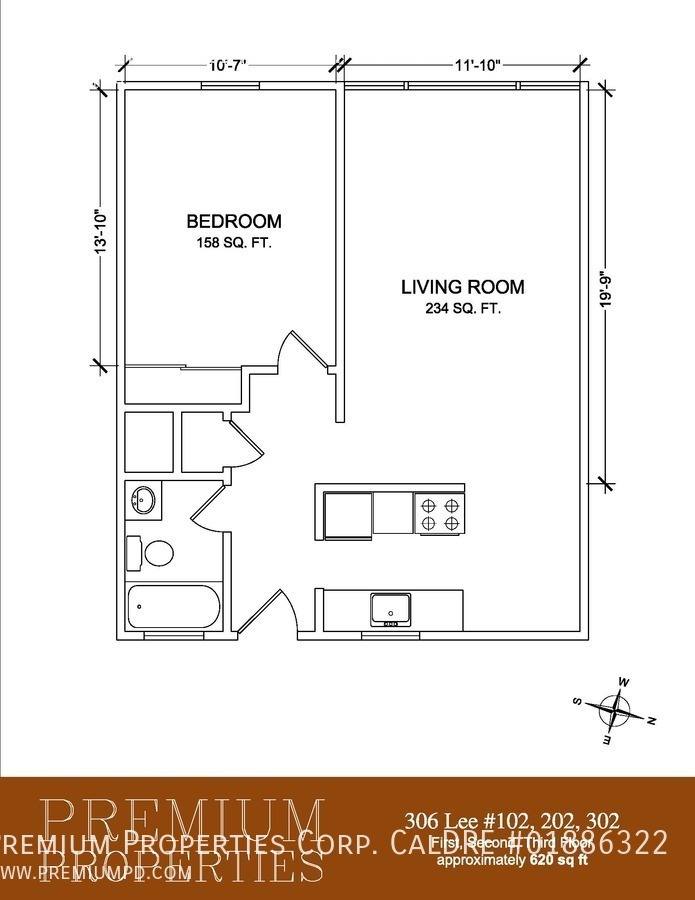 Apartment for rent at 306 Lee St, Oakland, CA 94610