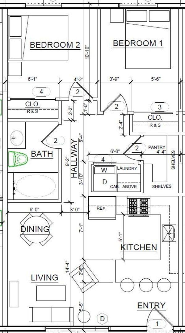 Apartment for rent at 101 3rd Ave, Fort Garland, CO 81133