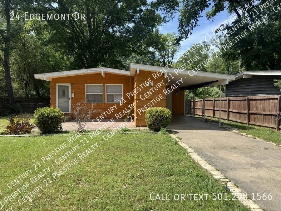 House for rent at 24 Edgemont Dr, Little Rock, AR 72209