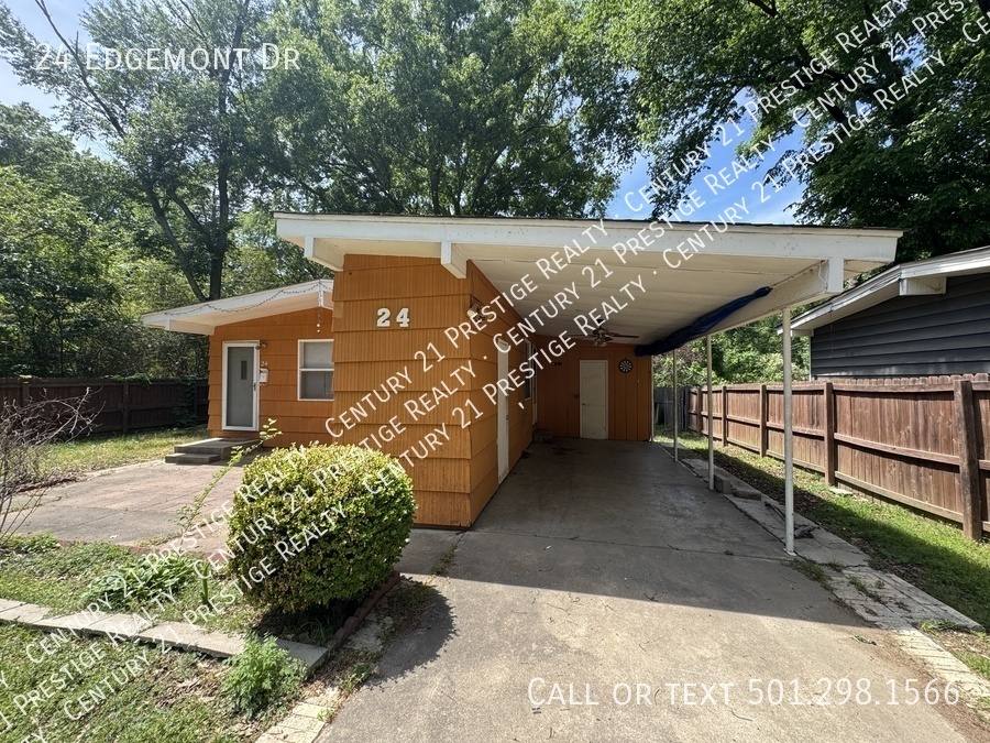 House for rent at 24 Edgemont Dr, Little Rock, AR 72209