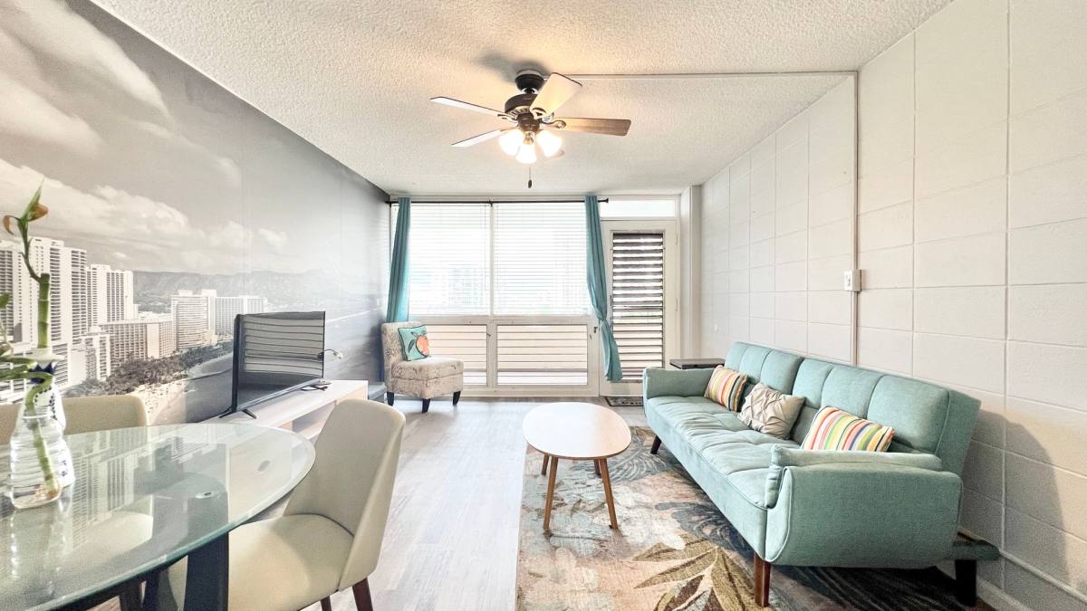Condo for rent at 1720 Ala Moana Blvd, B #807, Honolulu, HI 96815