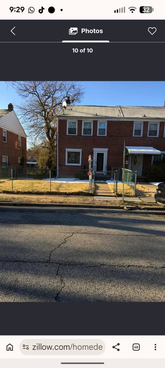 Townhouse for rent at 815 Benninghaus Rd, Baltimore, MD 21212