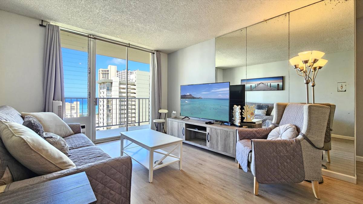 Apartment for rent at Waikiki Lanais, 2452 Tusitala St #2103, Honolulu, HI 96815