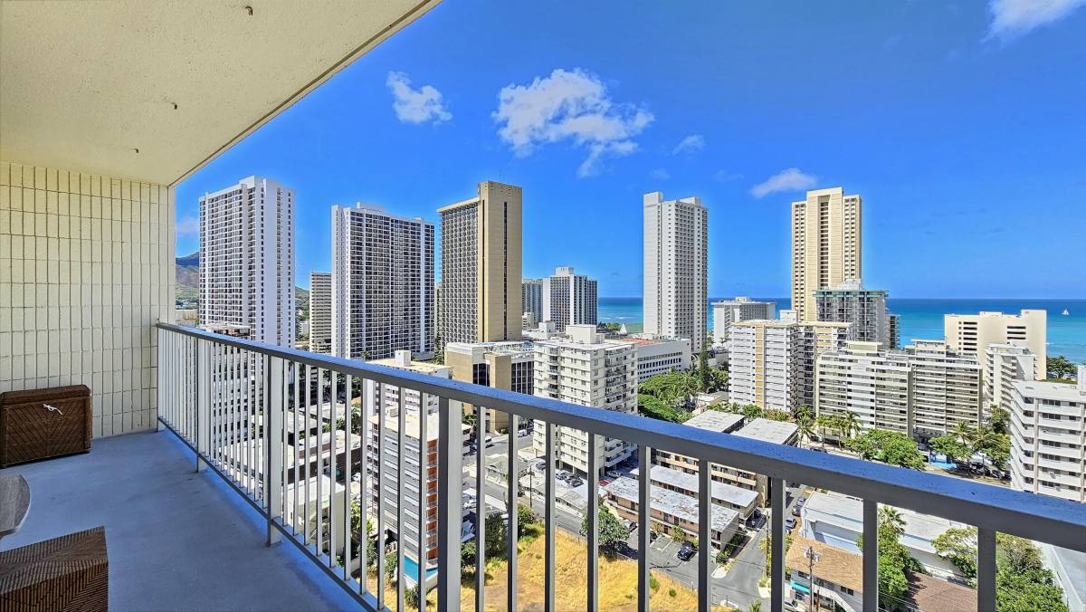 Apartment for rent at Waikiki Lanais, 2452 Tusitala St #2103, Honolulu, HI 96815