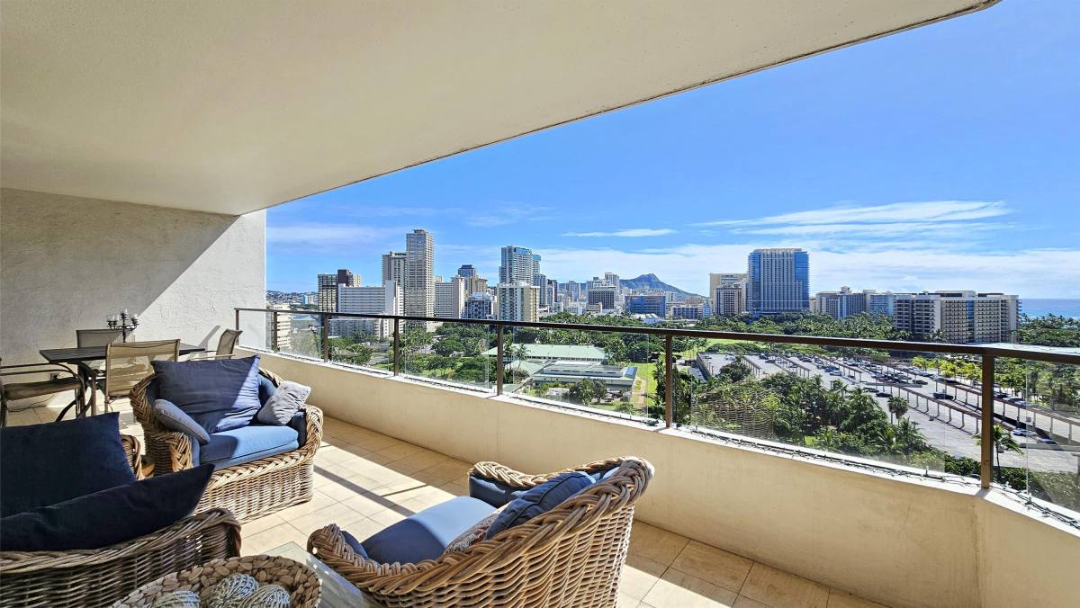 Apartment for rent at Canterbury Place, 1910 Ala Moana Blvd #17B, Honolulu, HI 96815