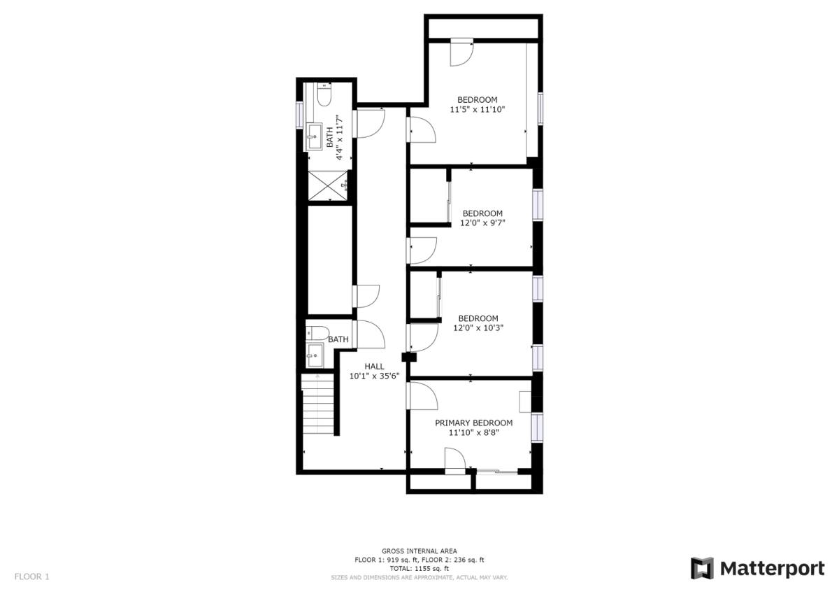 Apartment for rent at 56 Hillside Place, New Haven, CT 06511