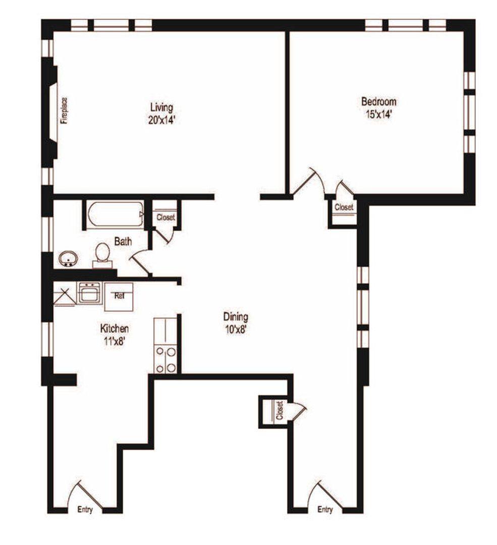 Apartment for rent at 544 Belmont St #33, Watertown, MA 02472
