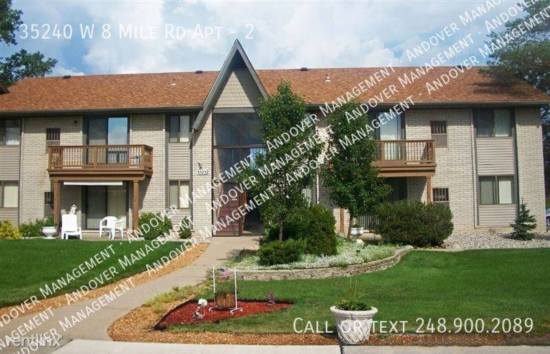 Apartment for rent at 35240 W 8 Mile Rd #2, Farmington, MI 48335