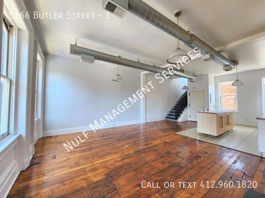 Apartment for rent at 5166 Butler St #1, Pittsburgh, PA 15201
