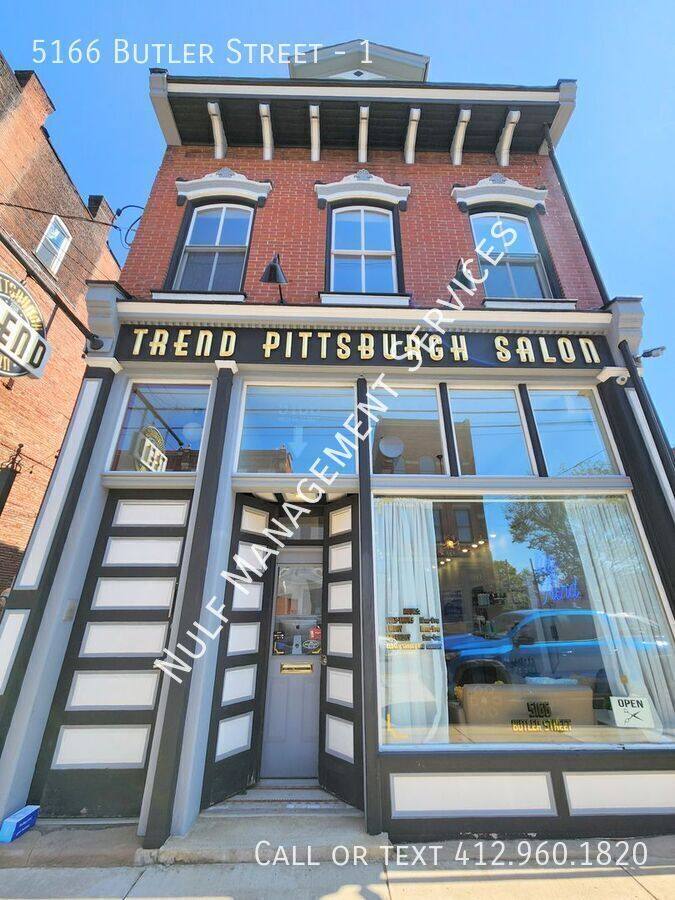 Apartment for rent at 5166 Butler St #1, Pittsburgh, PA 15201