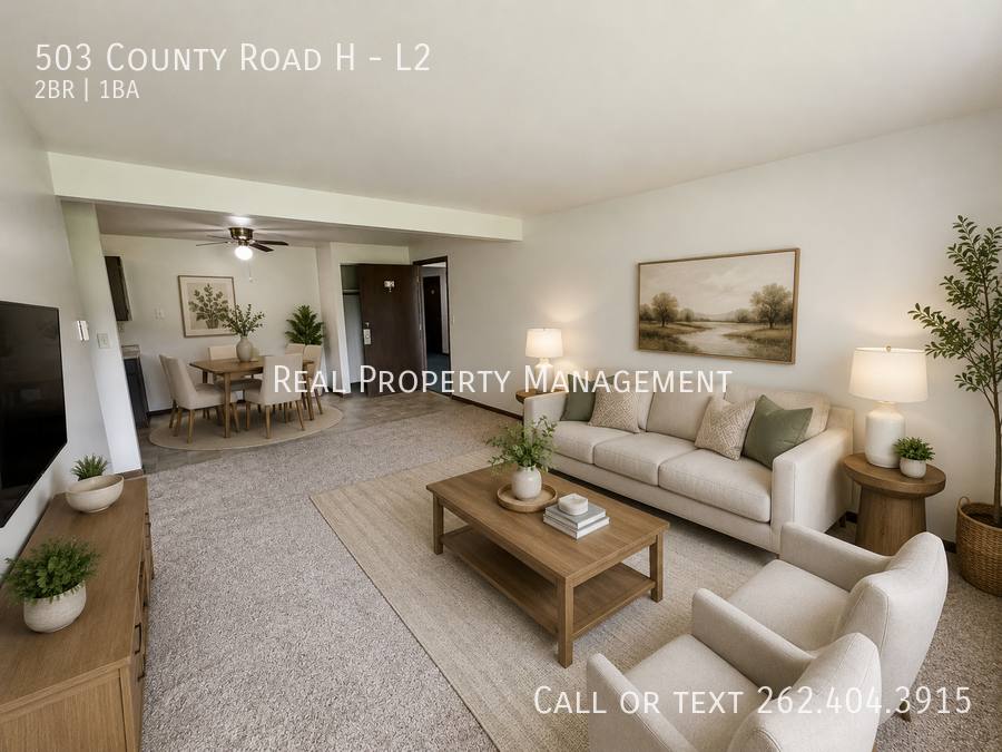 Apartment for rent at 503 County Rd H #L2, Kewaskum, WI 53040