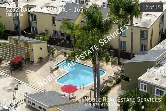 Condo for rent at 5252 Balboa Arms Dr #165, San Diego, CA 92117
