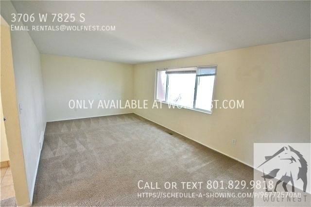 House for rent at 3706 W 7825 S, West Jordan, UT 84088