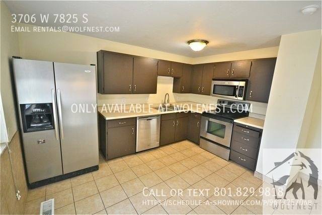 House for rent at 3706 W 7825 S, West Jordan, UT 84088