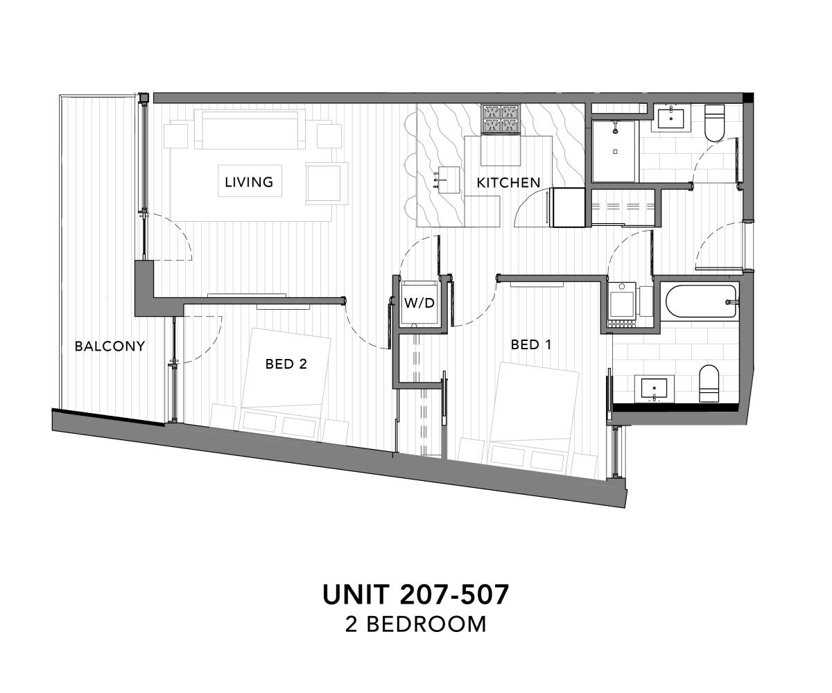 Apartment for rent at 4513 N Clark #507, Chicago, IL 60640