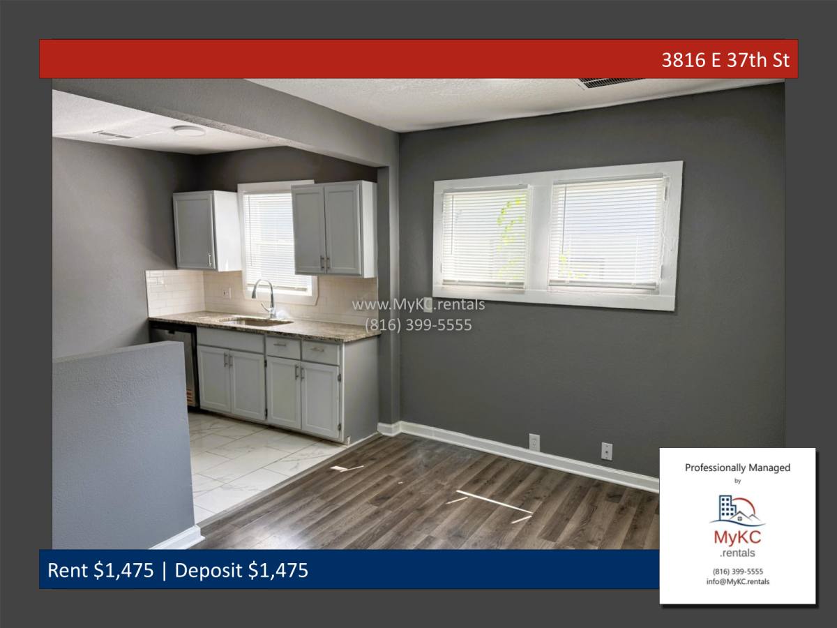 Apartment for rent at 3816 E 37th St, Kansas City, MO 64128