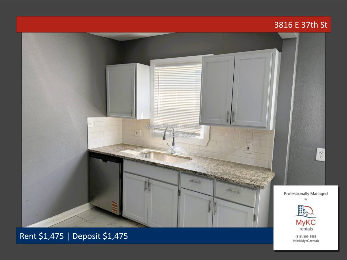 Apartment for rent at 3816 E 37th St, Kansas City, MO 64128