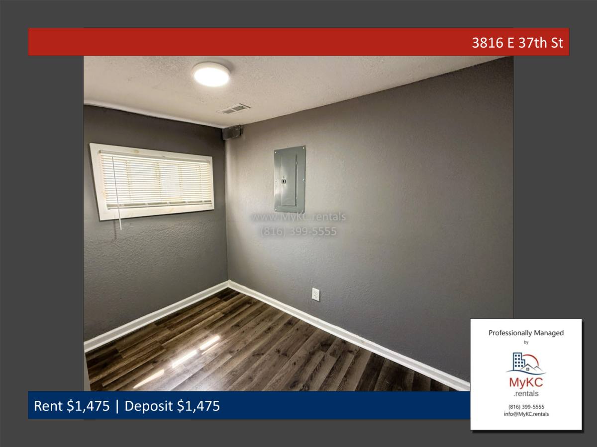 Apartment for rent at 3816 E 37th St, Kansas City, MO 64128