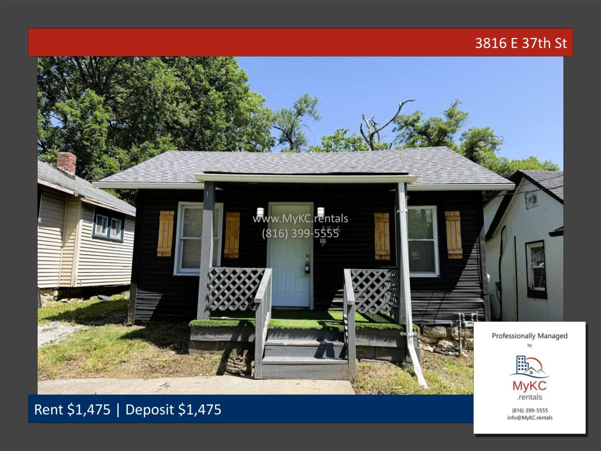 Apartment for rent at 3816 E 37th St, Kansas City, MO 64128